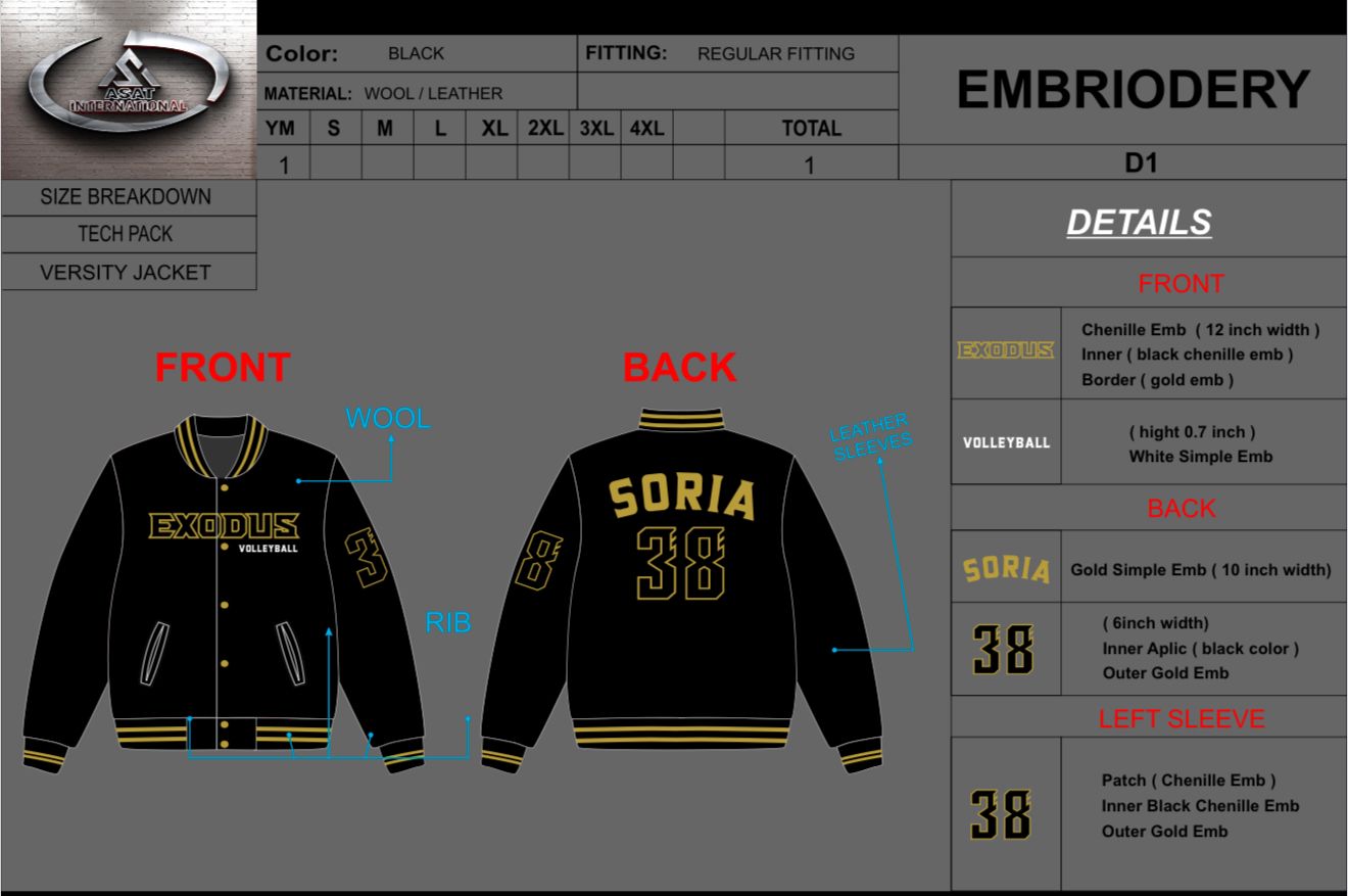 Leather sleeve varsity jackets 01