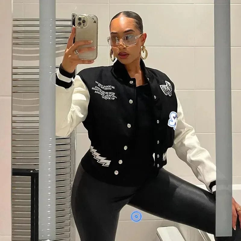 Leather sleeve varsity jackets 15