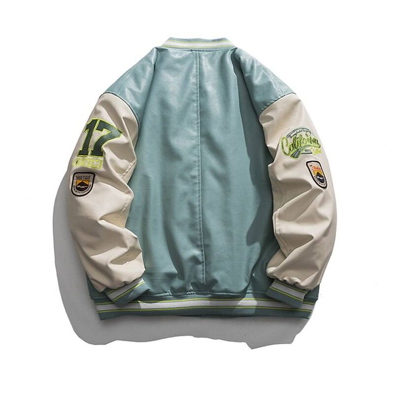 Leather sleeve varsity jackets 16