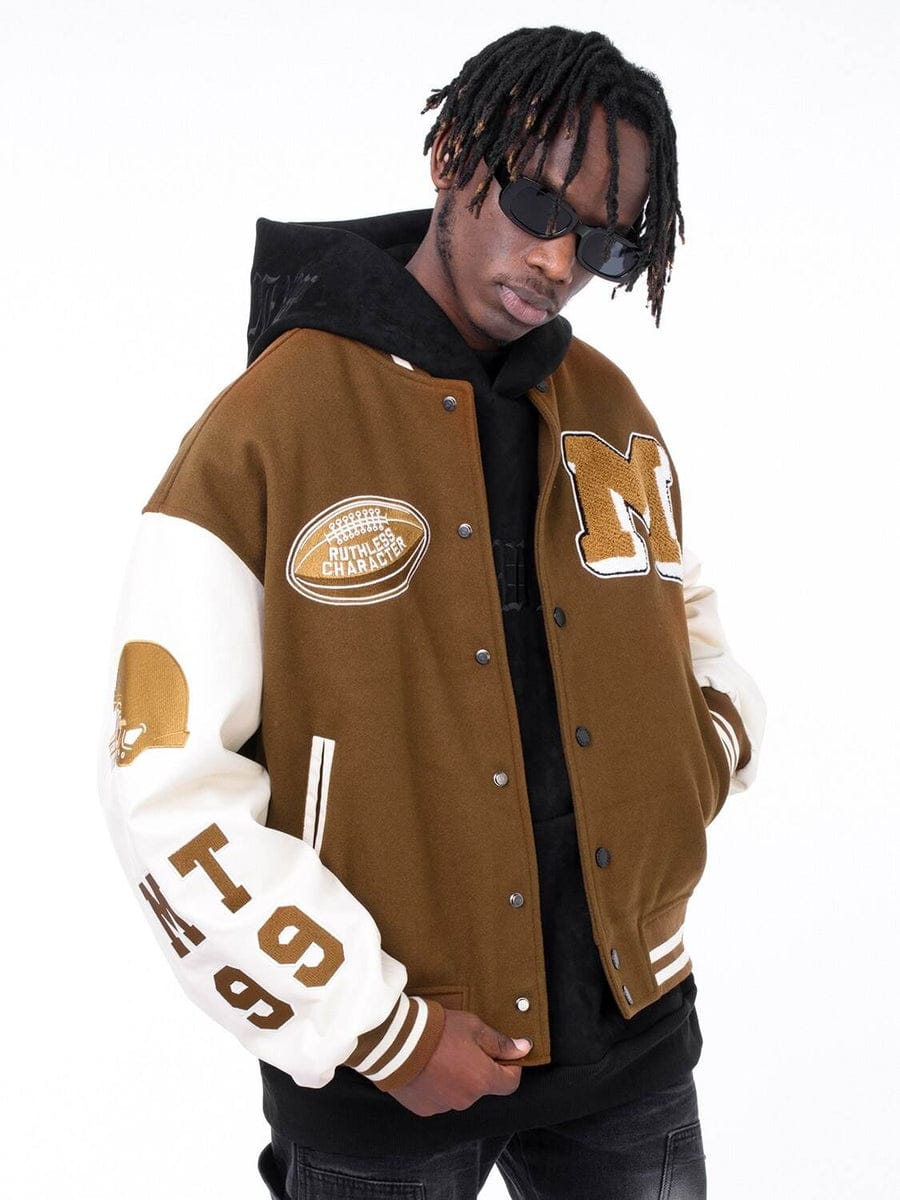 Leather sleeve varsity jackets 06