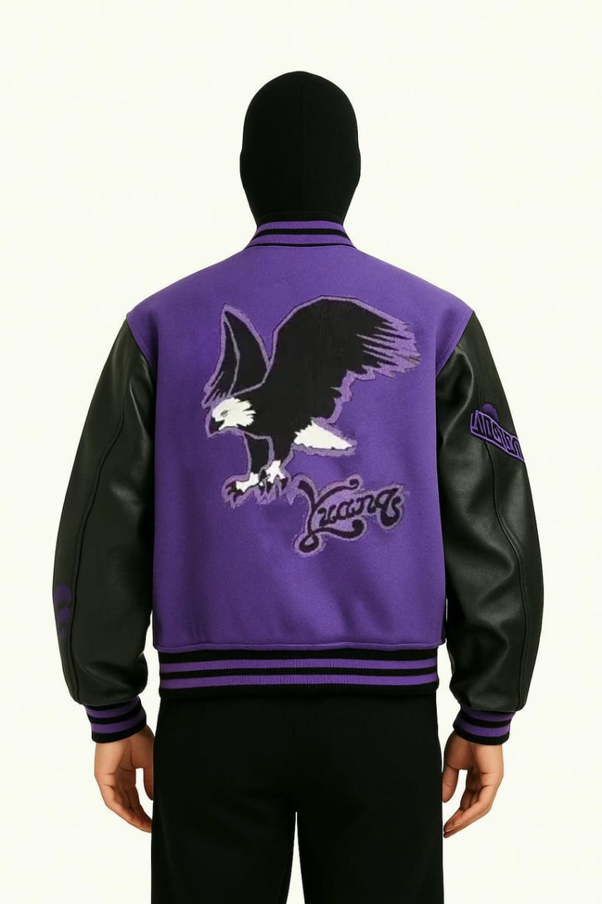 Leather sleeve varsity jackets 07