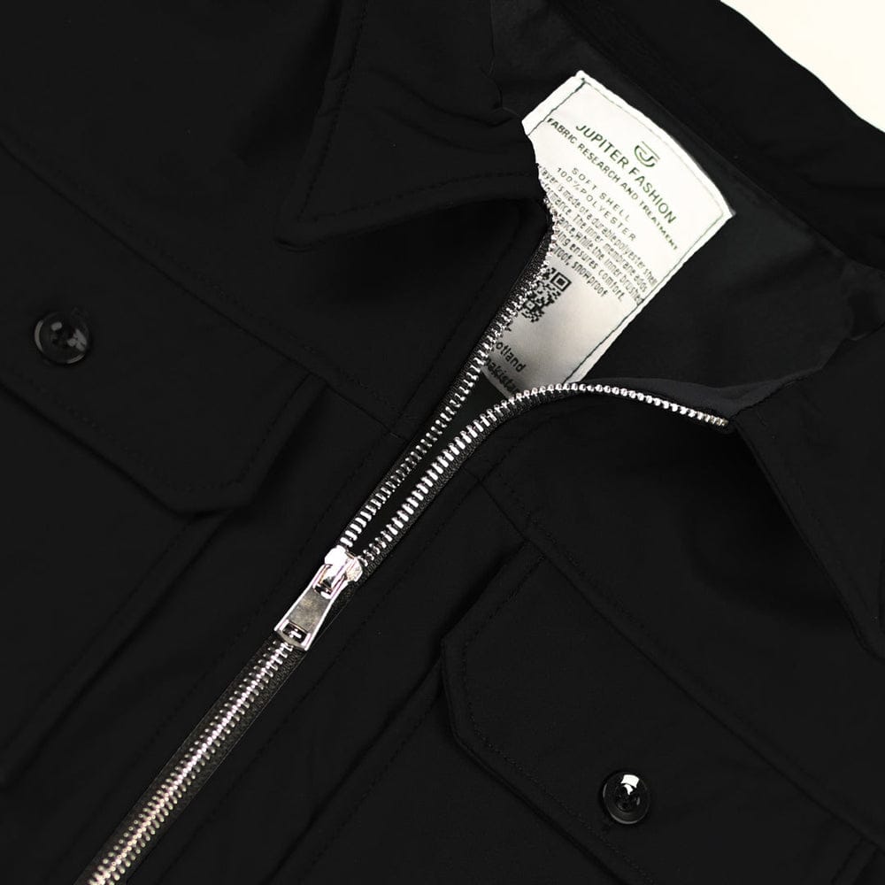 Jupiter Luxurious Soft Shell Tow Pockets Puffer Jacket For Men