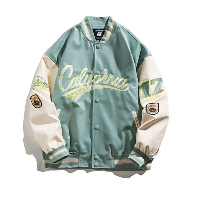Leather sleeve varsity jackets 16