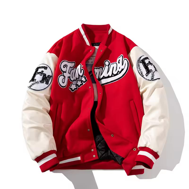 Leather sleeve varsity jackets 05