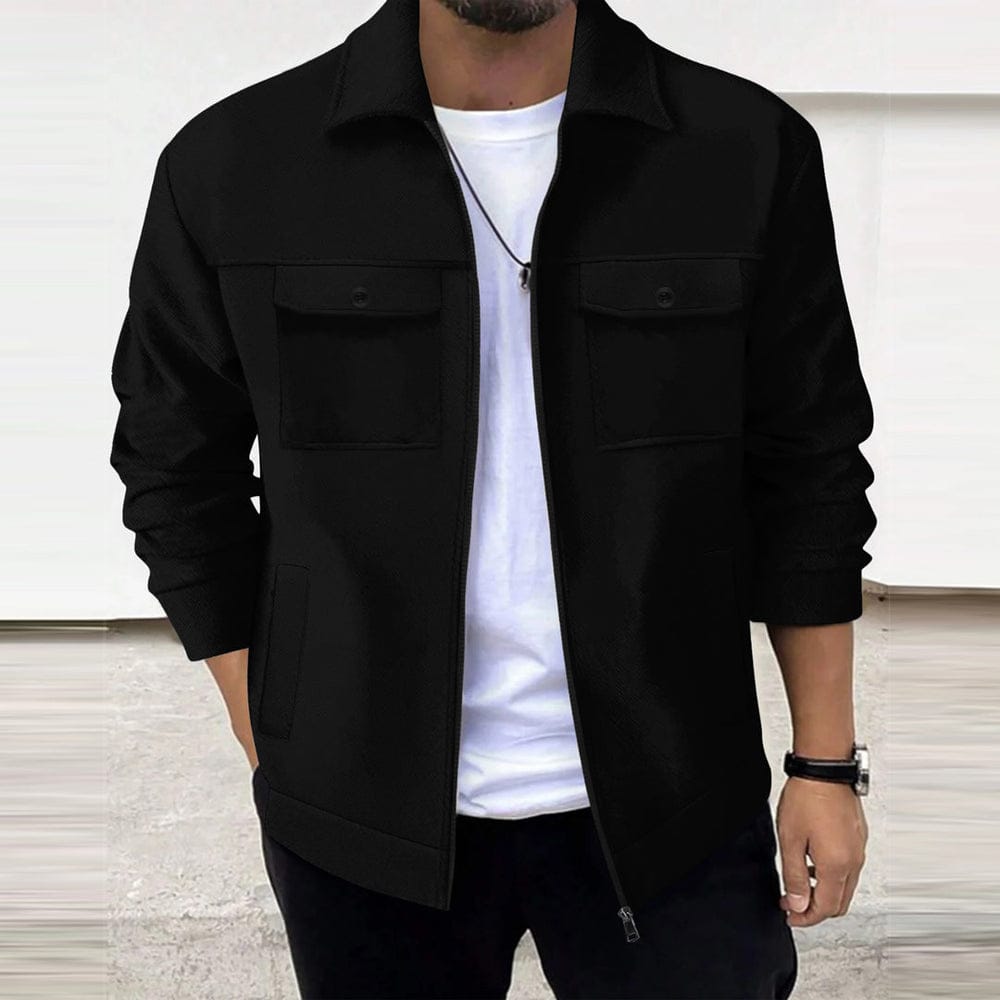 Jupiter Luxurious Soft Shell Tow Pockets Puffer Jacket For Men