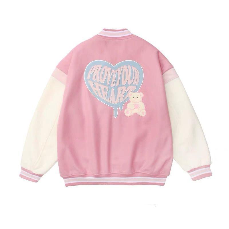 Leather sleeve varsity jackets 12