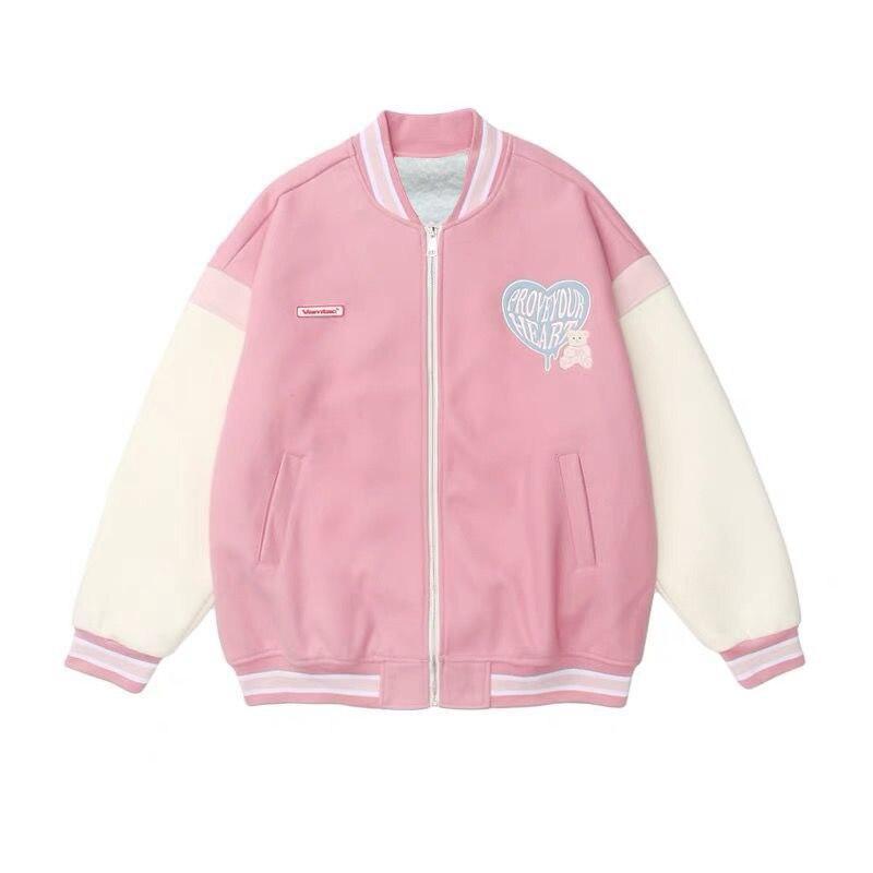 Leather sleeve varsity jackets 12